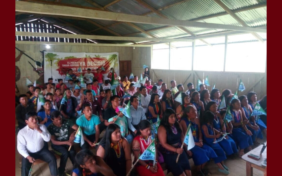 PUEBLO SHUAR ARUTAM PRESENTARÁ RECLAMACIÓN A LA OIT POR INCUMPLIMIENTO DEL CONVENIO 169 EN ECUADOR