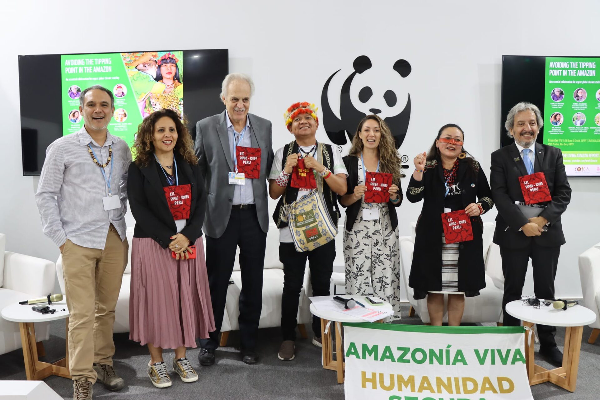 Lanzamiento del informe Amazonia Viva 2022