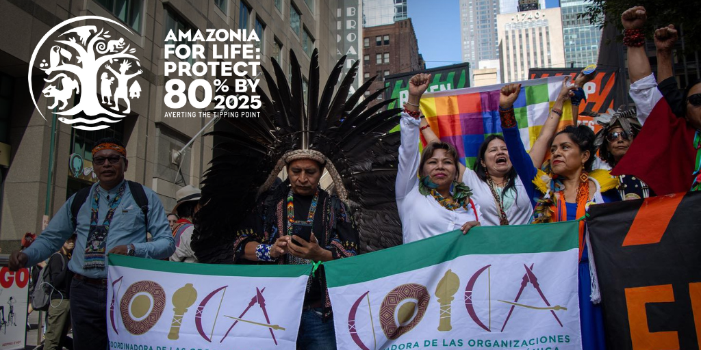 Líderes indígenas amazónicos instan a los gobiernos a ajustar las NDC para lograr una protección del 80% de la Amazonia para 2025 en LACCW 2023
