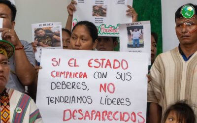 Repudio y Luto por el asesinato de Mariano Isacama, Lider Indígena Kakataibo