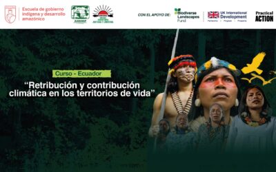 EGIDA lanza curso de especialización en Ecuador con el apoyo del BLF Andes Amazónico