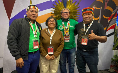 COICA reafirma la defensa colectiva de la Amazonía en el Foro Global de la Tierra en Bogotá