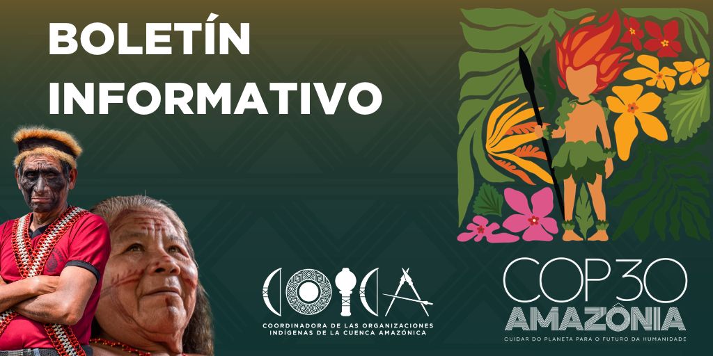 COICA REAFIRMA LIDERAZGO INDÍGENA EN LA COP30