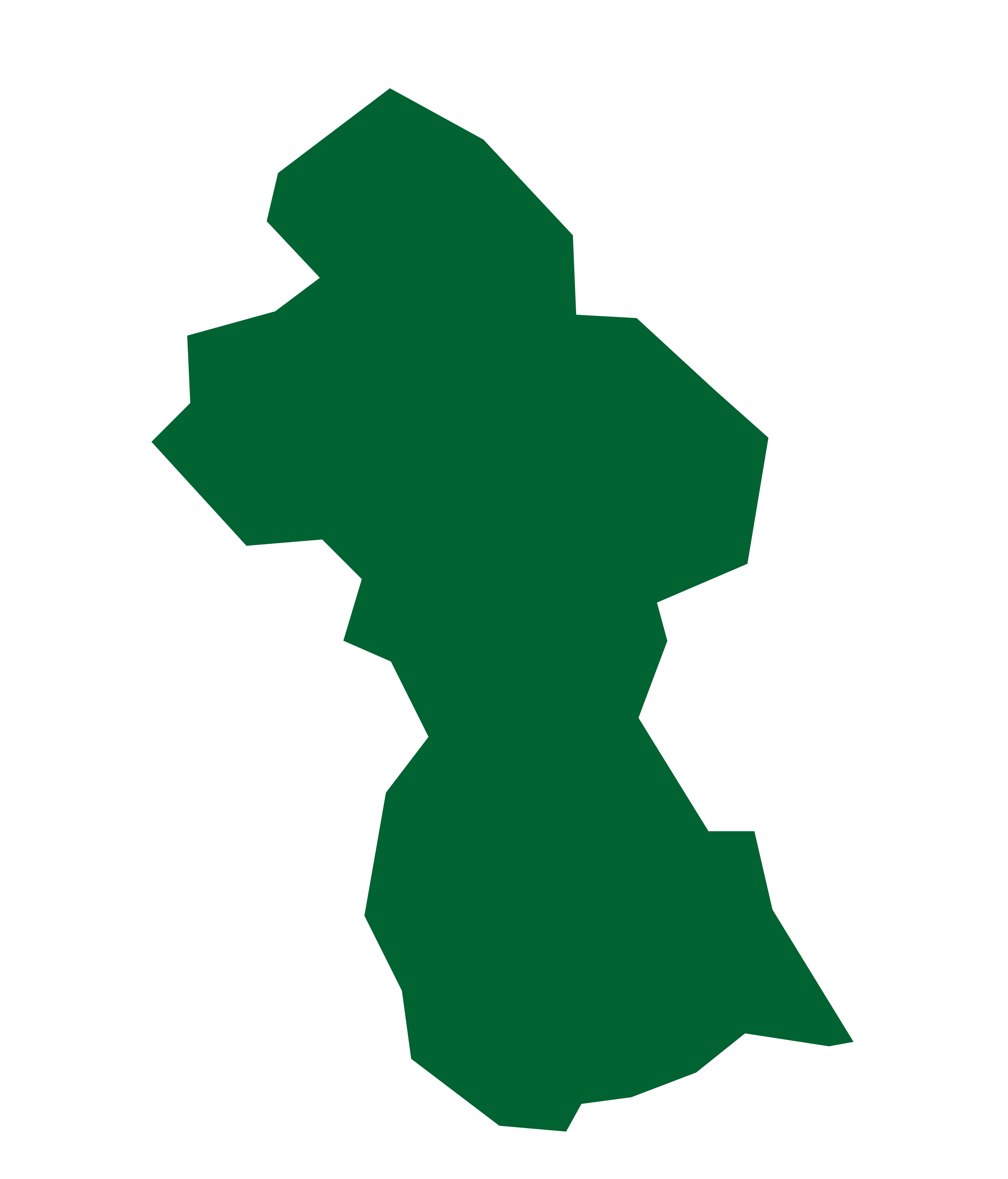 Mapa de Guyana